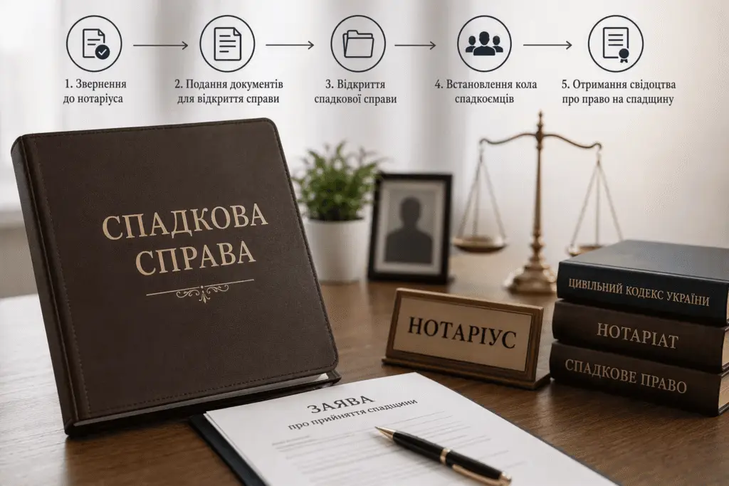 Відкриття спадкової справи в Україні: документи, нотаріус та порядок оформлення спадщини